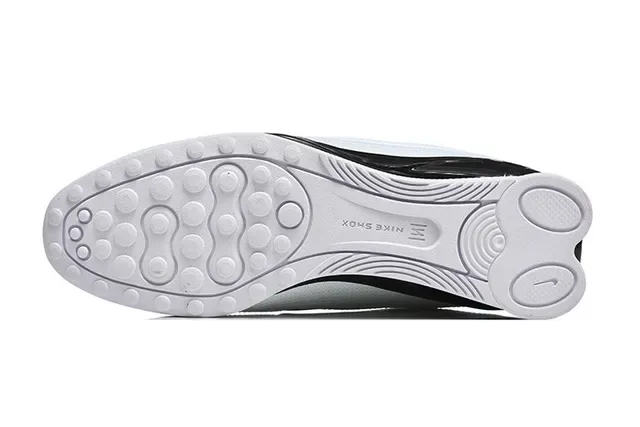 Nike White and Gold Swoosh Lifestyle Sneaker 5