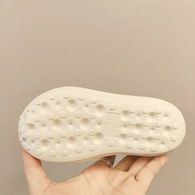 Nike White Gray Molded Foam Perforated Upper Clog 22