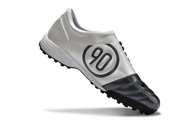 Nike Chaussures de football sur gazon blanc et vert basse matelassée synthétique 9