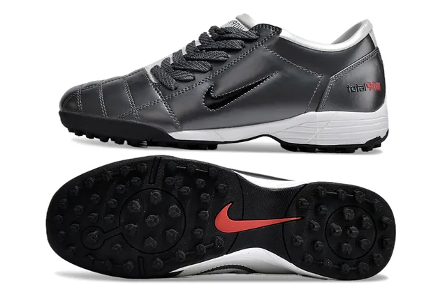 Nike Chaussures de football sur gazon blanc et vert basse matelassée synthétique 14