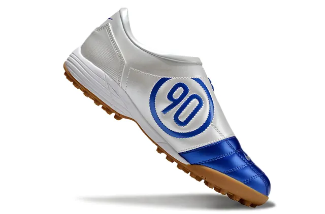 Nike Chaussures de football sur gazon blanc et vert basse matelassée synthétique 16