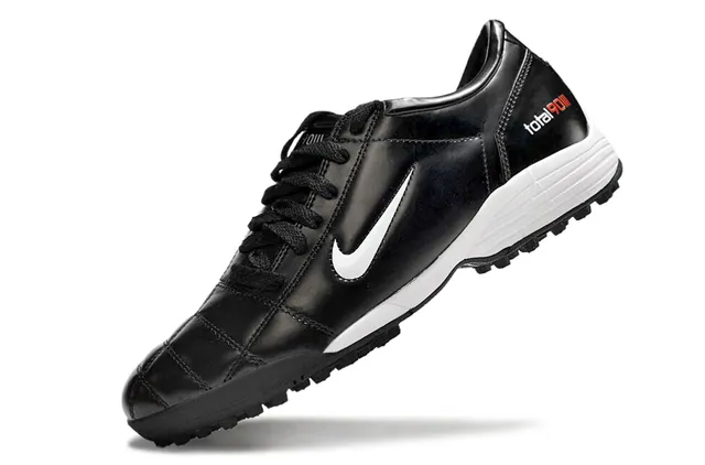 Nike Chaussures de football sur gazon blanc et vert basse matelassée synthétique 24