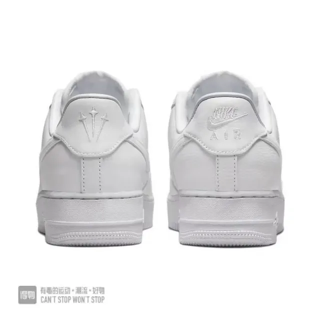 Nike White Leather Low-Top Silhouette Lifestyle Sneakers 3