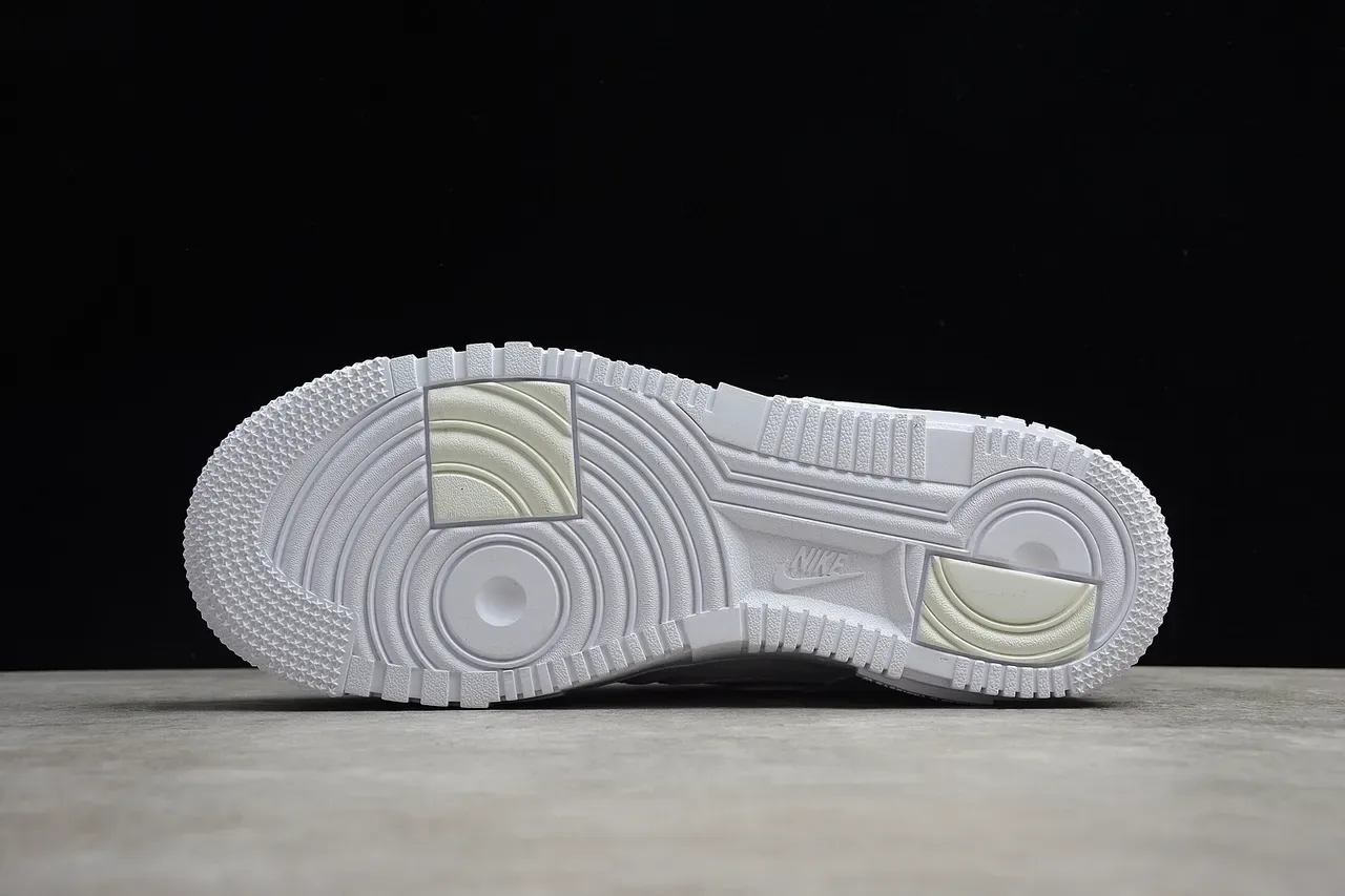 Nike White Platform Sole Lifestyle Sneakers 10