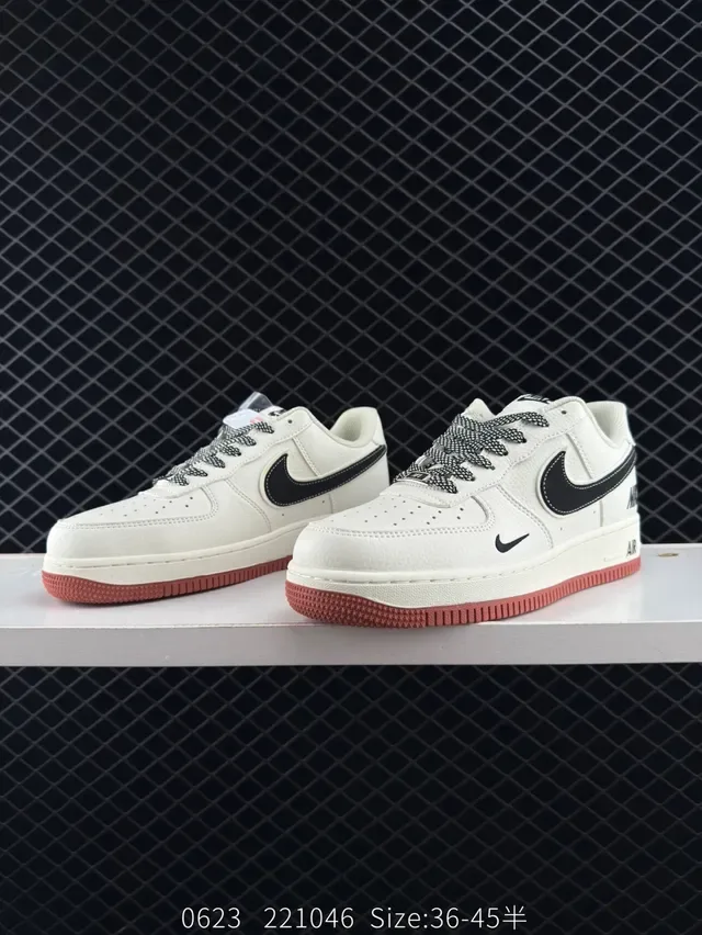 Nike x Stussy Air Force 1 Beige Silver Textured Leather Lifestyle Sneakers 6
