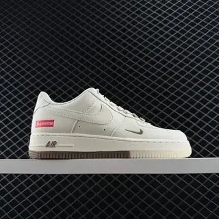 Nike x Supreme Air Force 1 Off-White Brown लाइफस्टाइल स्नीकर