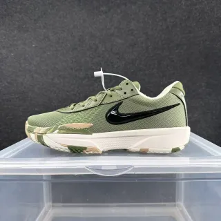 Nike Zoom BB NXT आर्मी ग्रीन काला मेश अपर चमकदार स्वोश लाइफस्टाइल स्नीकर
