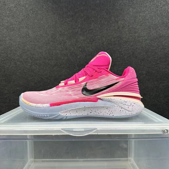 Nike Zoom GT Cut Pink Breast Cancer Awareness Basketball Shoes 2