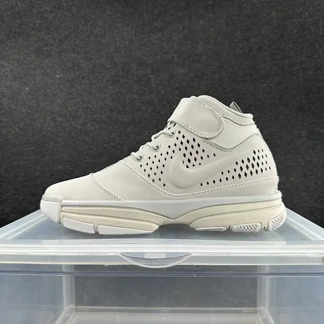 Nike Zoom Kobe I Beige Perforated High-Top Basketball Shoes 2
