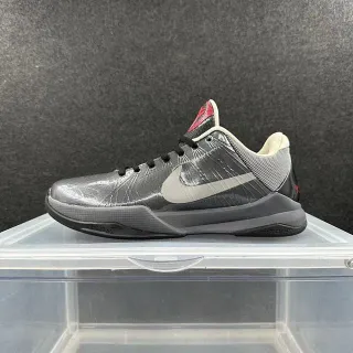 Nike Zoom Kobe V Metallic Silver Black Red बास्केटबॉल जूते