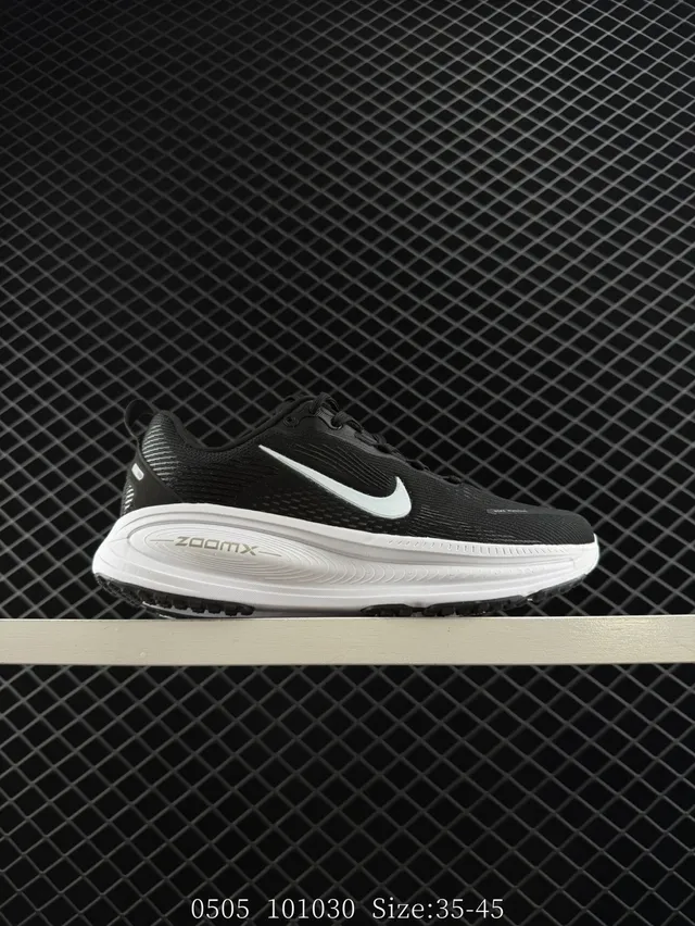Nike ZoomX Black and White Running Shoes 5