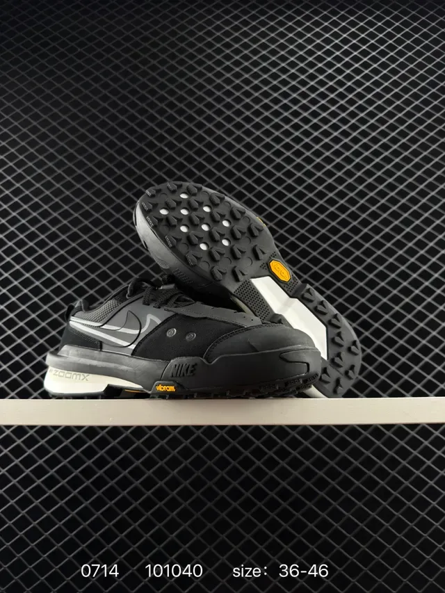 Nike ZoomX Gray Yellow Layered Upper Dual-Tone Midsole Lifestyle Sneakers 5