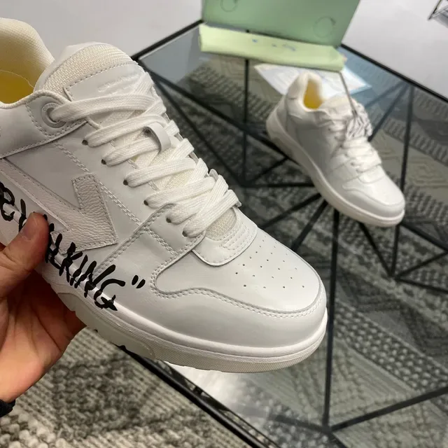 Off-White হাঁটা জন্য সাদা লাইফস্টাইল স্নিকার 4