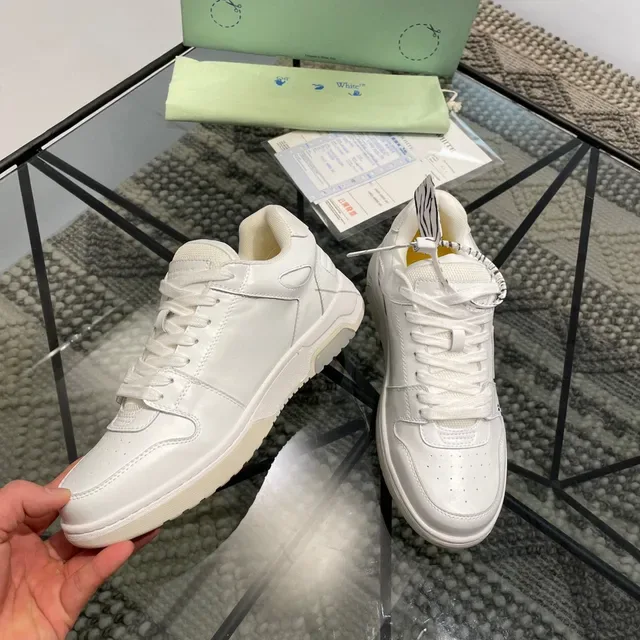 Off-White হাঁটা জন্য সাদা লাইফস্টাইল স্নিকার 6