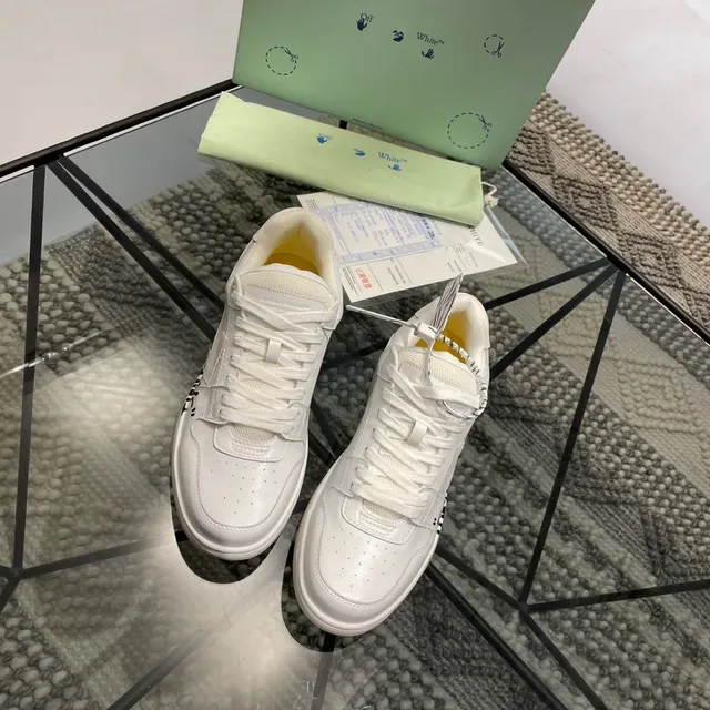 Off-White হাঁটা জন্য সাদা লাইফস্টাইল স্নিকার 8
