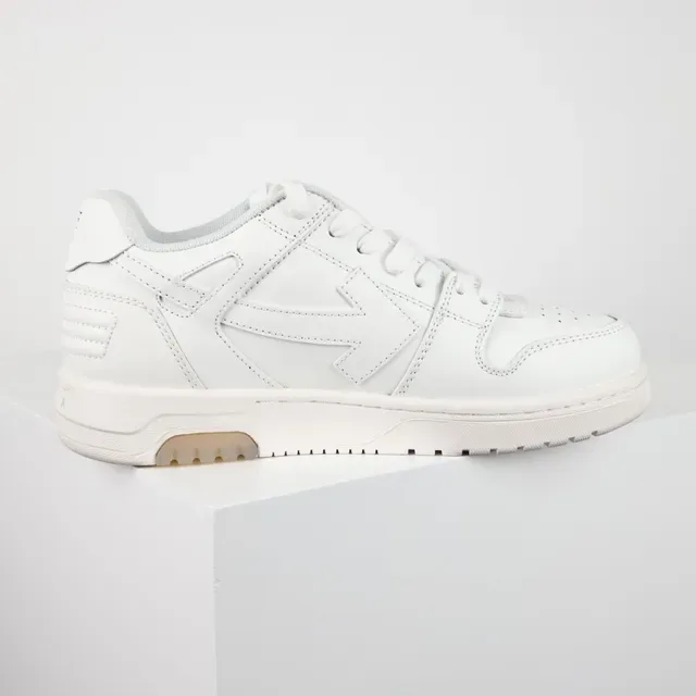 Off-White For Walking White Pink Script Lifestyle Sneakers 7