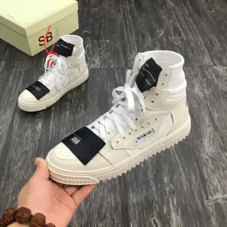 Off-White The Ten High-Top Industrial Tape Lifestyle Sneakers