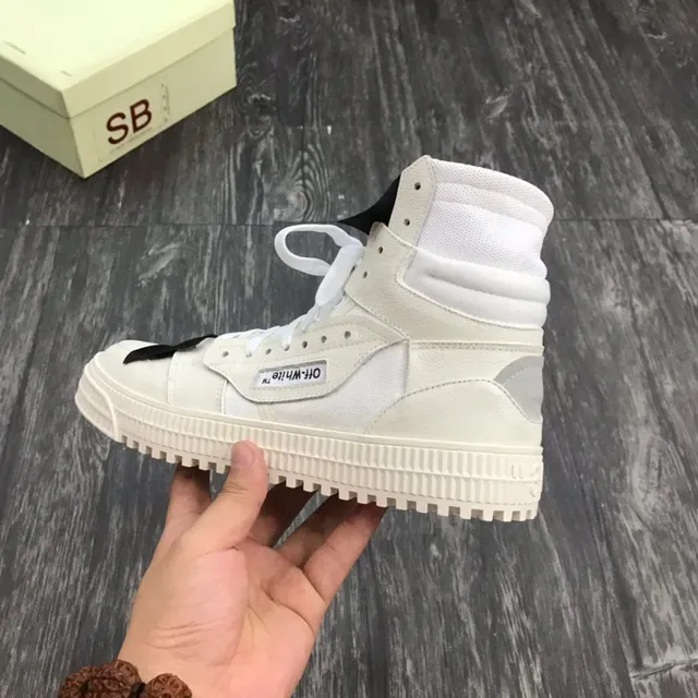 Off-White The Ten High-Top Industrial Tape Lifestyle Sneakers 3