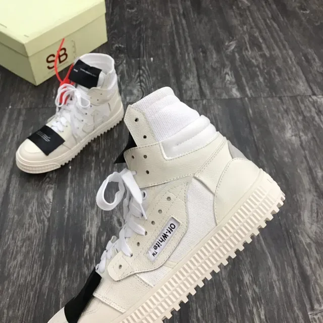 Off-White The Ten High-Top Industrial Tape Lifestyle Sneakers 4