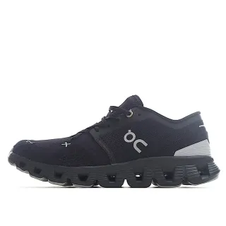On Cloudmonster Black and Gray Running Shoes