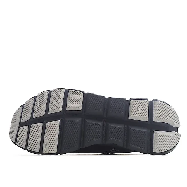 On Cloudmonster Black and Gray Running Shoes 5