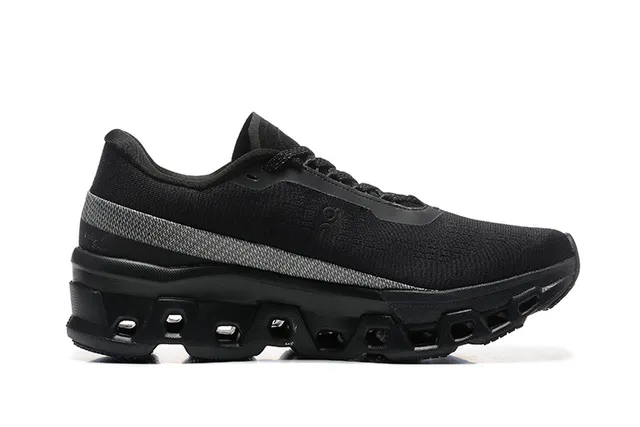 On Cloudmonster Black Running Shoes 4