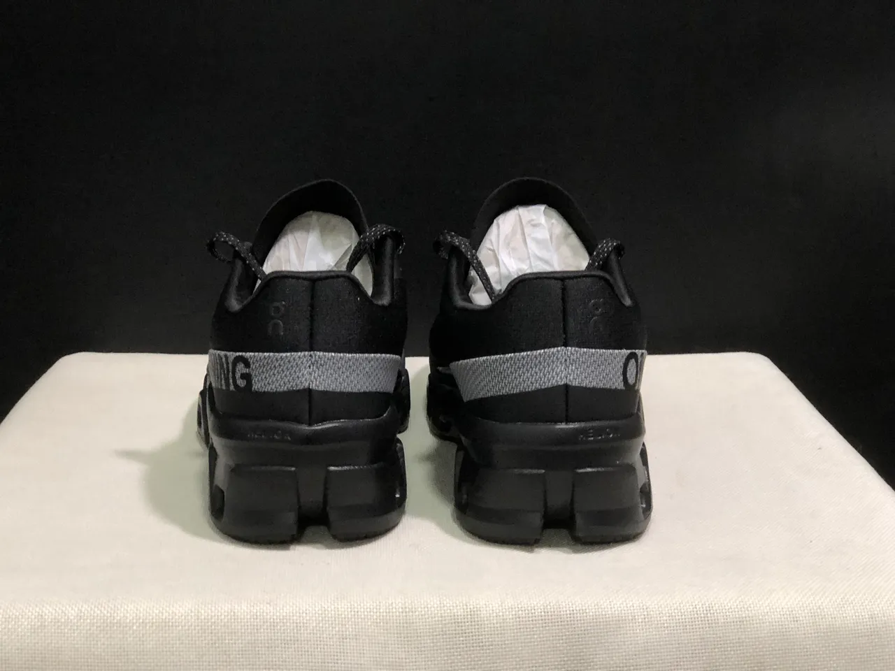 On Cloudmonster Black Running Shoes 8