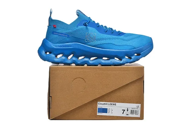 On Cloudmonster Blue Running Shoes 2