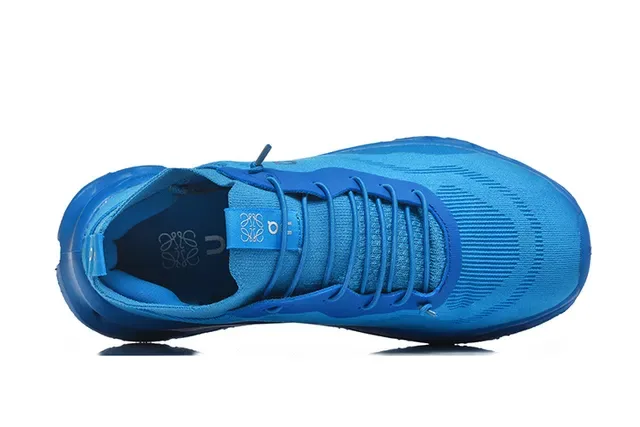 On Cloudmonster Blue Running Shoes 3