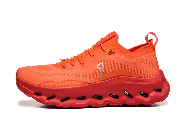 On Cloudmonster Orange Running Shoes 4