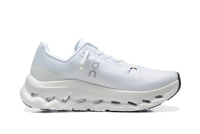 On Cloudmonster White Multicolor Running Shoes 4