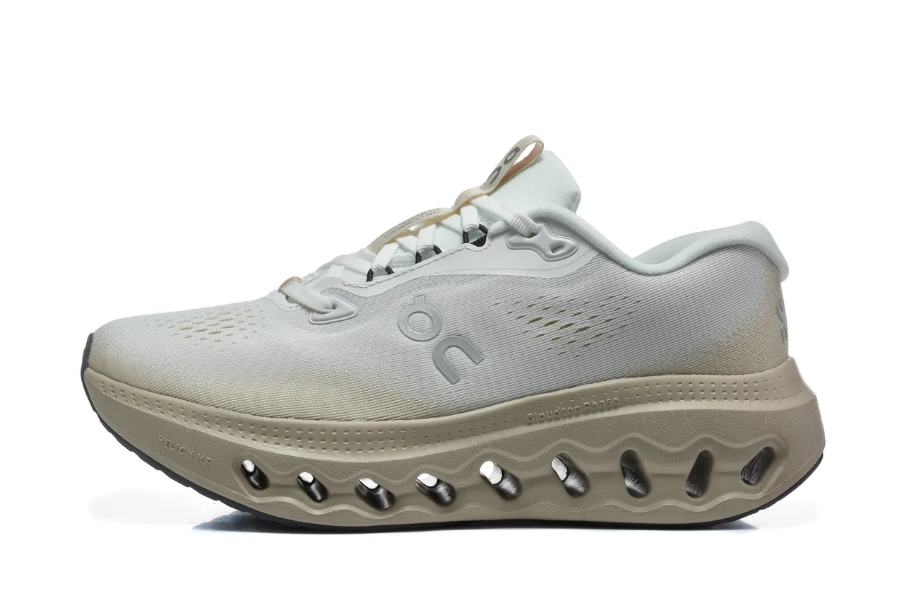 On Cloudsurfer 3 White Frost Running Shoes 4