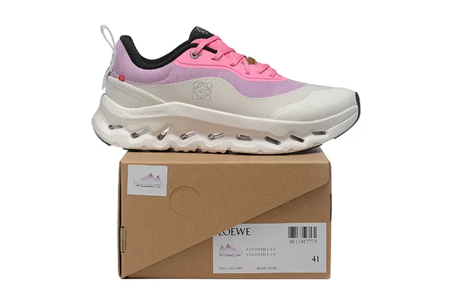 On sneakers lifestyle rose et violet avec Cloudtec Pod midsole maille et synthétique 2
