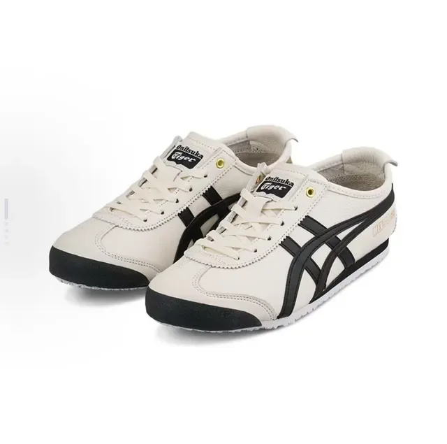 Onitsuka Tiger Mexico 66 Off-White Black Gold Lifestyle Sneakers 2