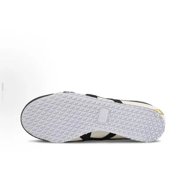 Onitsuka Tiger Mexico 66 Off-White Black Gold Lifestyle Sneakers 4