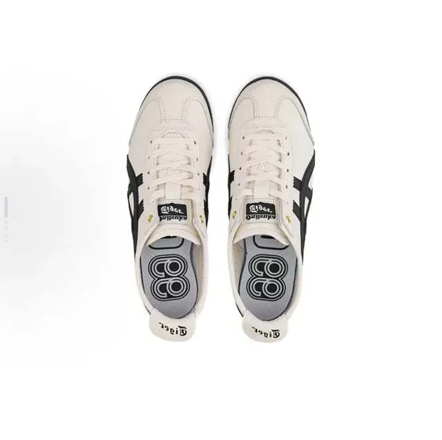 Onitsuka Tiger Mexico 66 Off-White Black Gold Lifestyle Sneakers 5