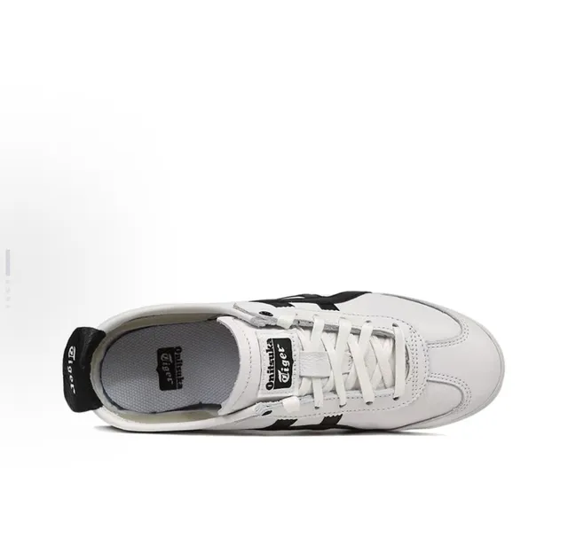 Onitsuka Tiger Mexico 66 সাদা কালো লাইফস্টাইল স্নিকার্স 3
