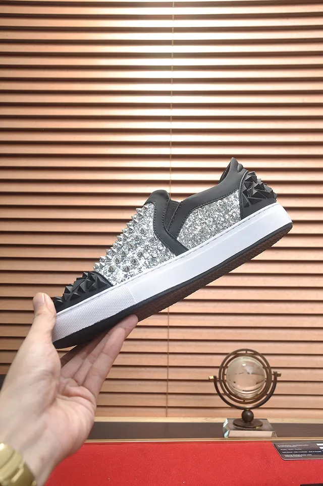 Philipp Plein Spike Glitter Chaussures lifestyle slip-on 5