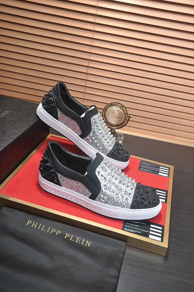 Philipp Plein Spike Glitter Chaussures lifestyle slip-on 6