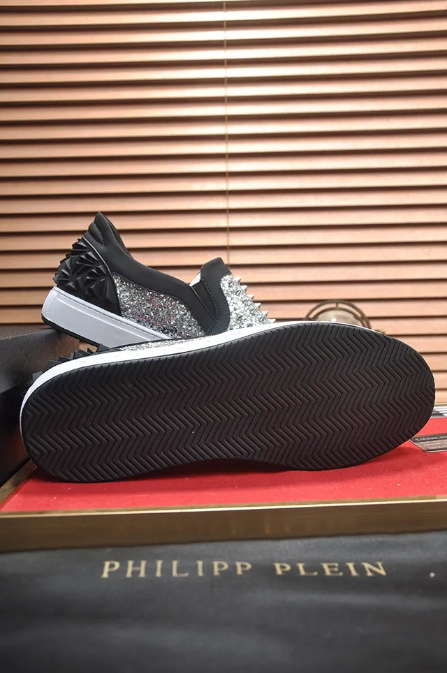 Philipp Plein Spike Glitter Chaussures lifestyle slip-on 7