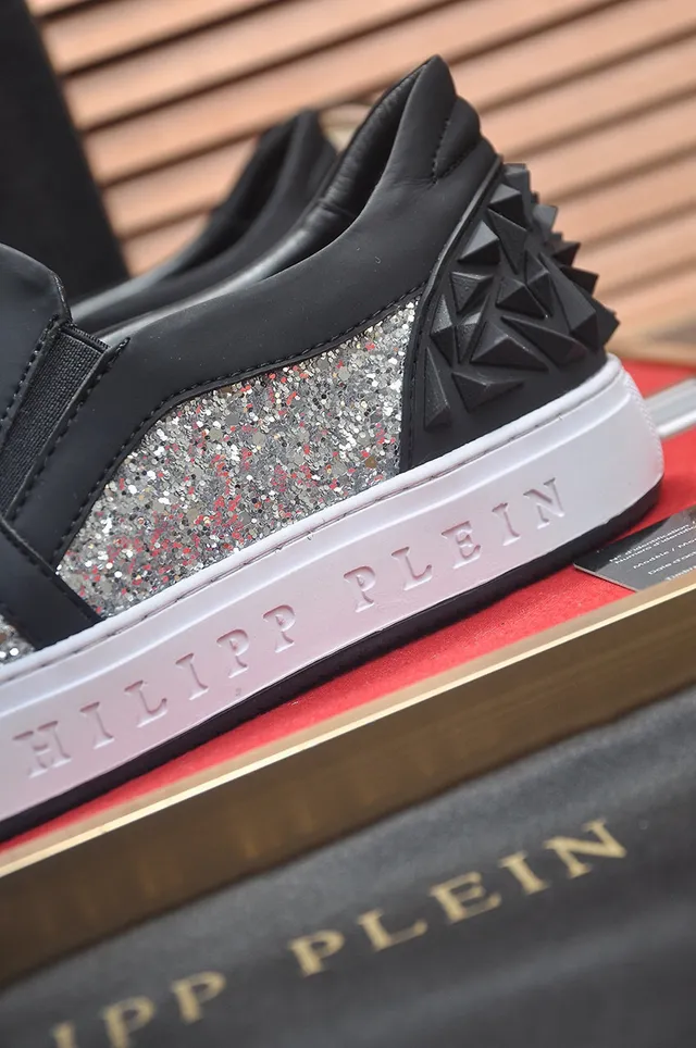 Philipp Plein Spike Glitter Chaussures lifestyle slip-on 9
