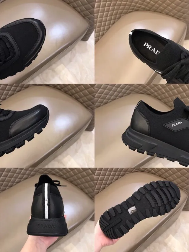 Prada Cloudbust Black Knit Upper Chunky Sneaker 2