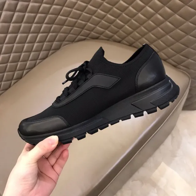 Prada Cloudbust Black Knit Upper Chunky Sneaker 3