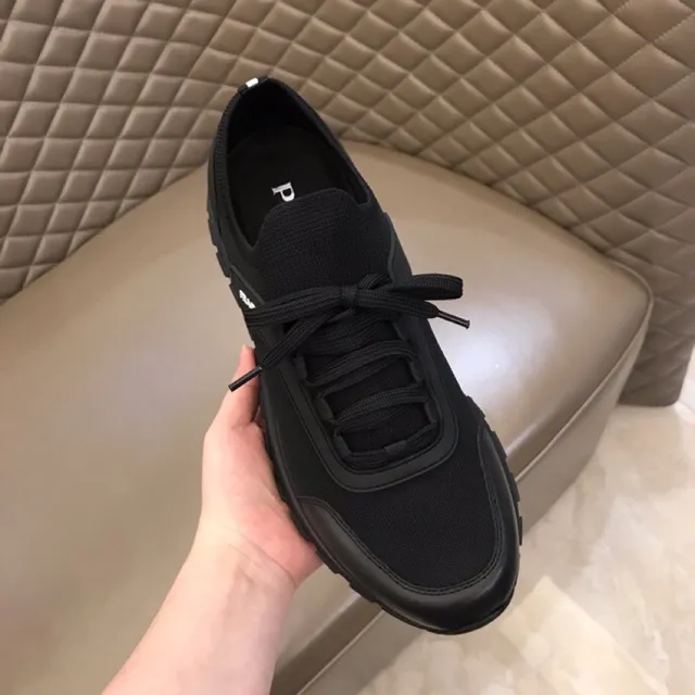 Prada Cloudbust Black Knit Upper Chunky Sneaker 4