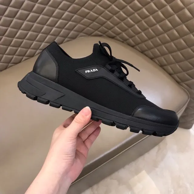 Prada Cloudbust Black Knit Upper Chunky Sneaker 5