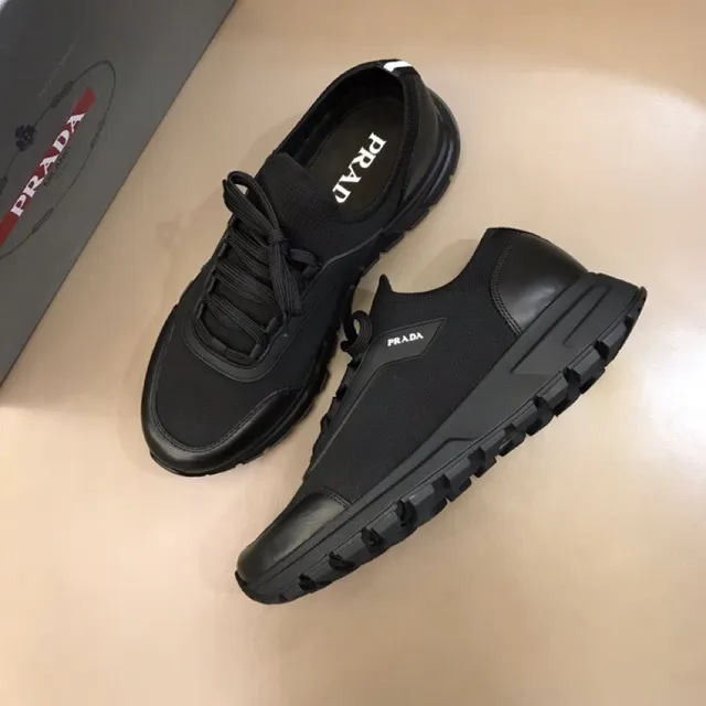 Prada Cloudbust Black Knit Upper Chunky Sneaker 8