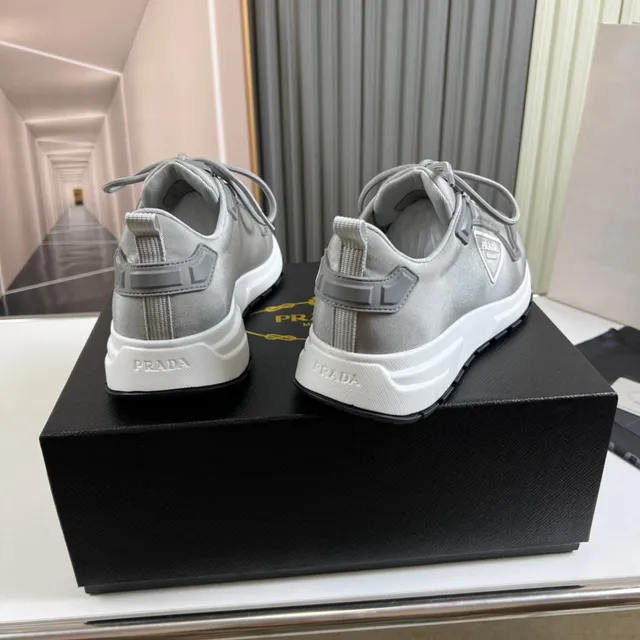 Prada Cloudbust Gray Textile Lifestyle Sneakers 6