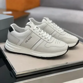 Prada Cloudbust Off-White and Black Lifestyle Sneakers