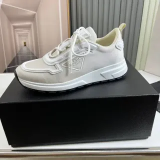Prada Cloudbust Off-White حذاء رياضي أسلوب حياة نسيجي