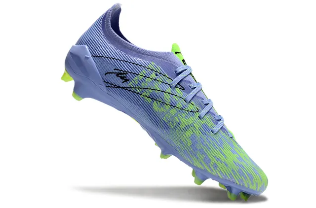 Puma Future Z 1.1 1999 lavanda-azul verde lima campo firme sapatos de futebol 2